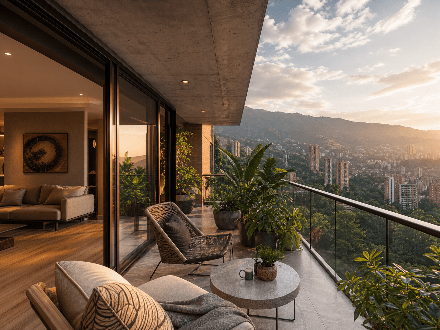 Medellin El Poblado Valley Terrace