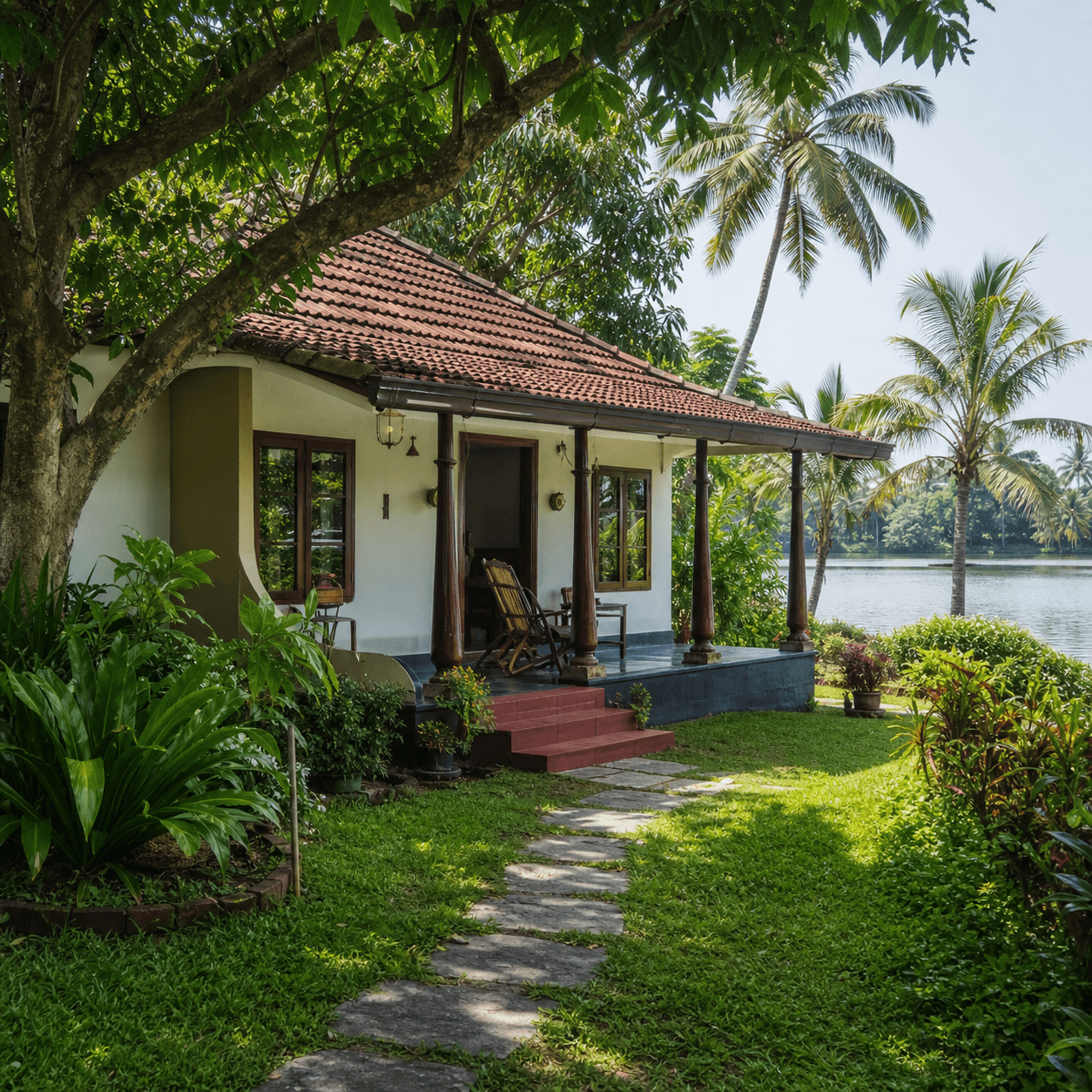 Alleppey Backwater Garden Cottage