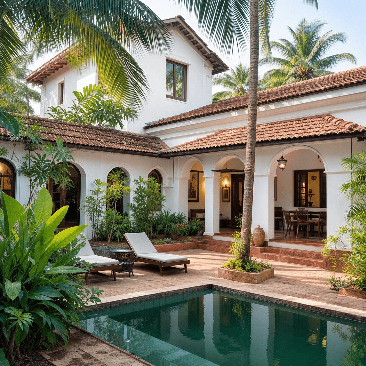 Goa Palm Courtyard Villa